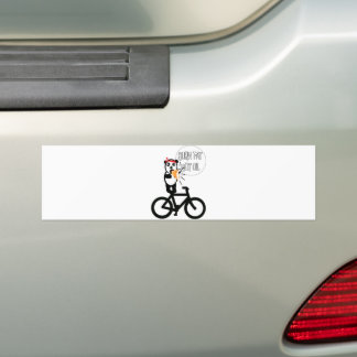 Para Coche Quemar grasa, no aceite, pegatina de parachoques e