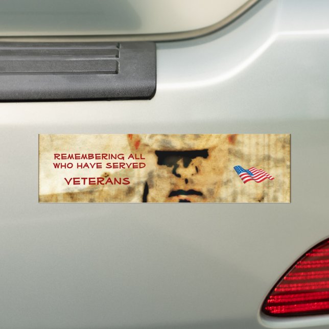 Para Coche Recordando A Todos Los Que Han Servido El Pegatina (en coche)