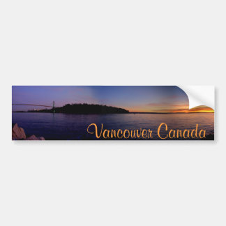 Para Coche Regalos del recuerdo de Vancouver de la pegatina