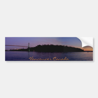 Para Coche Regalos del recuerdo de Vancouver de la pegatina