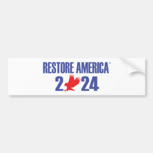 Para Coche Restablecer la pegatina de parachoques de Estados 