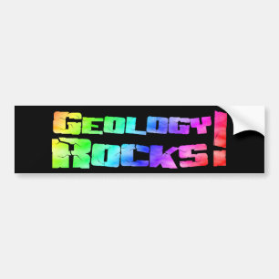 Para Coche ¡Rocas de la geología del arco iris! Pegatina pa