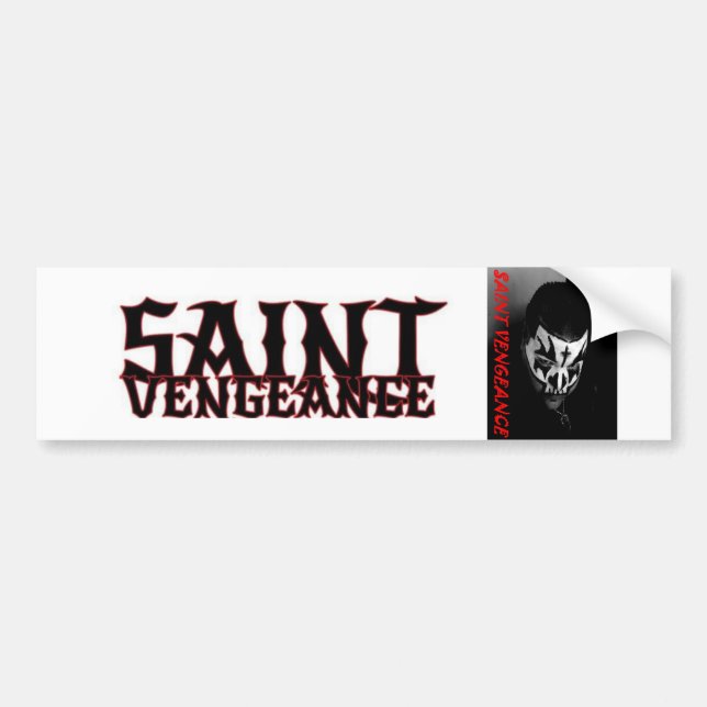 PARA COCHE SAINT VENGEANCE PEGATINA (Frente)