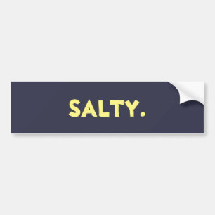 Para Coche "Salado." Pegatina
