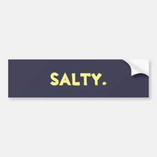 Para Coche "Salado." Pegatina
