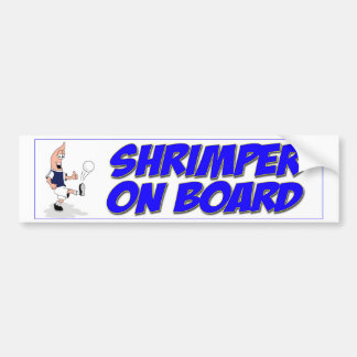 Para Coche Shrimper Pegatina