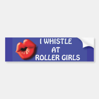 Para Coche Silbato en el Pegatina de Chicas de Roller Bumber