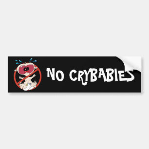 Para Coche Sin pegatina de parachoques de los bebés