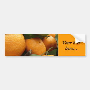 Para Coche Tangerinas - Pegatina de parachoques de Personaliz