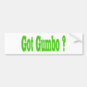 Para Coche Tengo un Pegatina gumbo