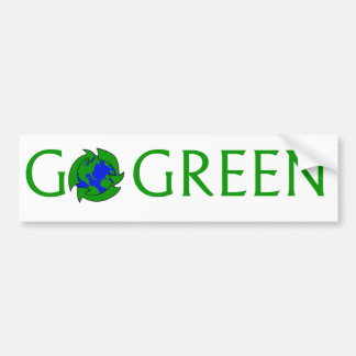 Para Coche Va el pegatina verde