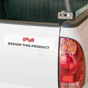 Para Coche VENTA! Pegatina del parachoques - Personalizado