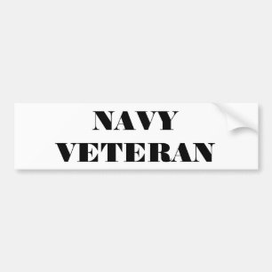 Para Coche Veterano de la marina de guerra de la pegatina