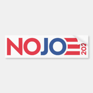 Para Coche Votar No sobre la pegatina del parachoques de Joe 