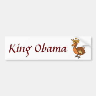 Para Coche ZC- pegatina de rey Obama