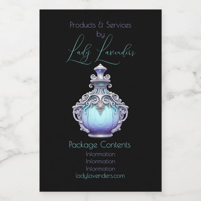 Para Comida Crear su propia etiqueta apothecary Potion Magic P (Etiqueta única)