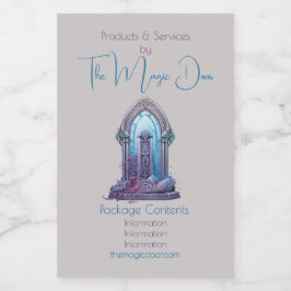 Para Comida Crear su propia etiqueta de apotecario de puerta m