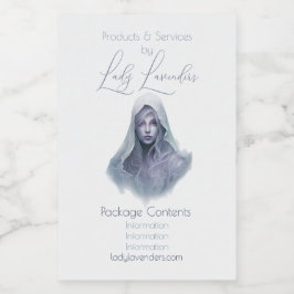 Para Comida Crear tu propia etiqueta apothectual de bruja púrp