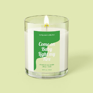 Para Comida Encender mi etiqueta de producto moderna de fuego