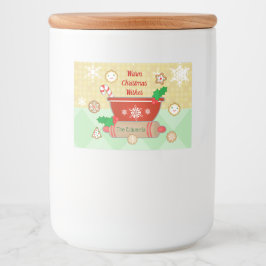 Para Comida Etiqueta de alimentos del Personalizado de hornead