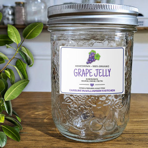 Para Comida Etiqueta de alimentos enlatados de uvas