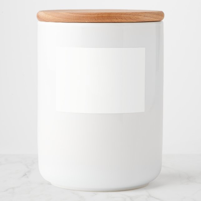 Para Comida Etiqueta de contenedor de alimentos personalizada  (Anverso)