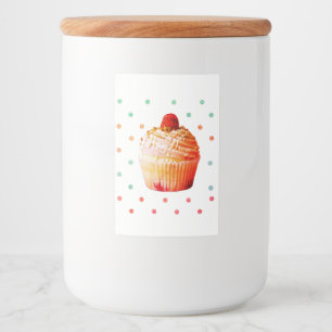 Para Comida Etiqueta de contenedor de Personalizado de pastele