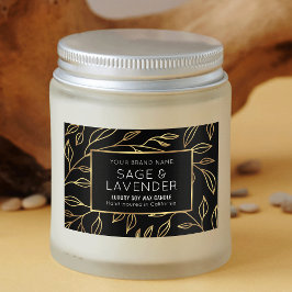 Para Comida Etiqueta de producto a prueba de agua floral de co