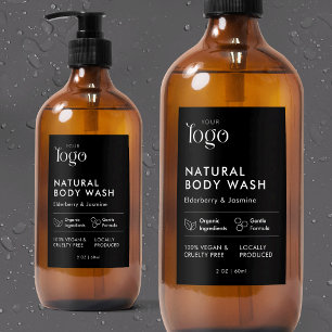 Para Comida Etiqueta de producto de botella Cosmo impermeable