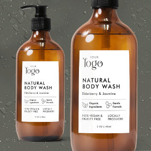 Para Comida Etiqueta de producto de botella Cosmo impermeable 