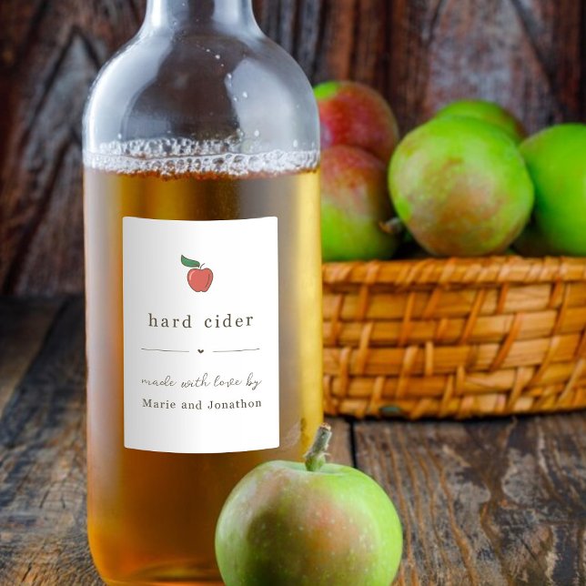 Para Comida Etiqueta de regalo de sidra dura casera (Subido por el creador)
