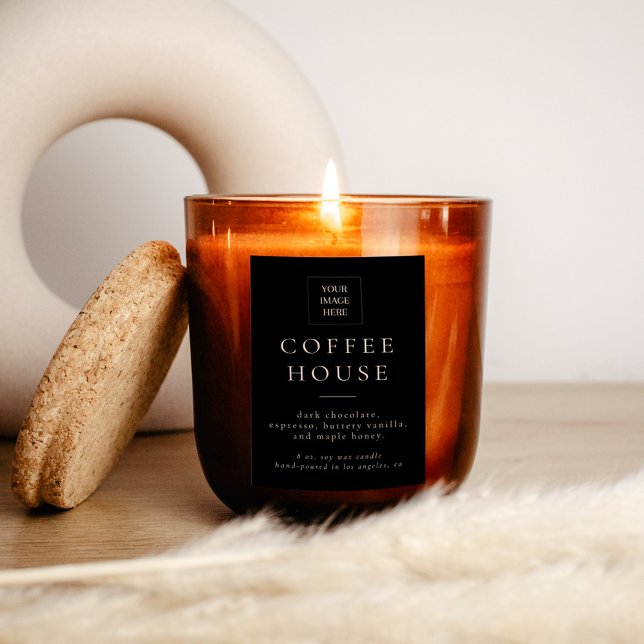Para Comida Etiqueta de Vela Moderna o de Alimento (Subido por el creador)