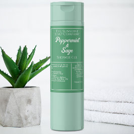 Para Comida Etiqueta del frasco de cosméticos a prueba de agua