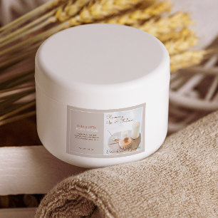 Para Comida Flor, Vela, Brussel, etiqueta de producto Spa & We