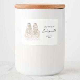 Para Comida Ilustrado será mi etiqueta de velas de dama de ho