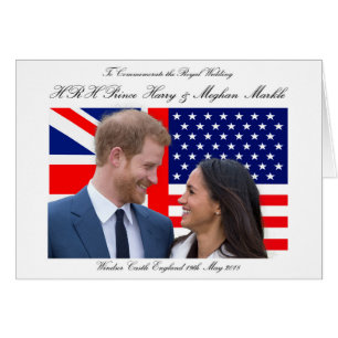 Para conmemorar al Boda real Harry y Meghan