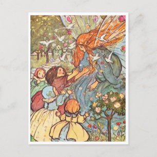 Para conocer una postal de Ilustracion de cosecha 