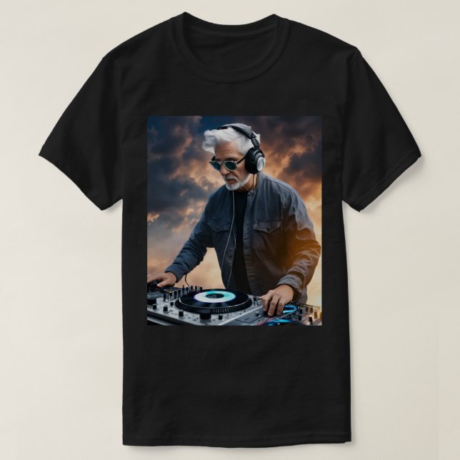Para crear una camiseta de DJ con un título de imp (Diseño del anverso)