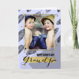 Para el abuelo en las tarjetas de fotos del Person