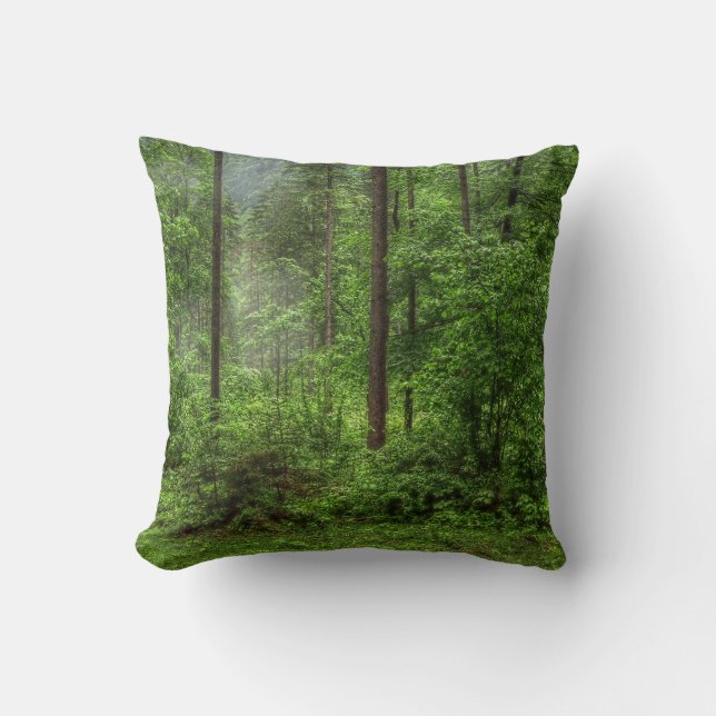 "Para el amor almohada del decorador del bosque" (Anverso)