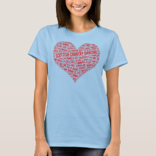 "Para el amor camiseta de la danza popular