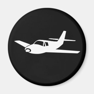 Para el amor de volar el imán simple del aeroplan