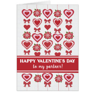Para el compañero de Valentine Roses Rojos se dobl