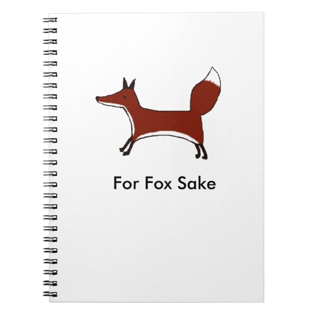 Para el cuaderno del motivo del Fox (Frente)