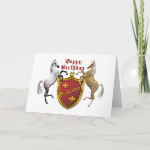 Para el padrino una tarjeta de cumpleaños con un e