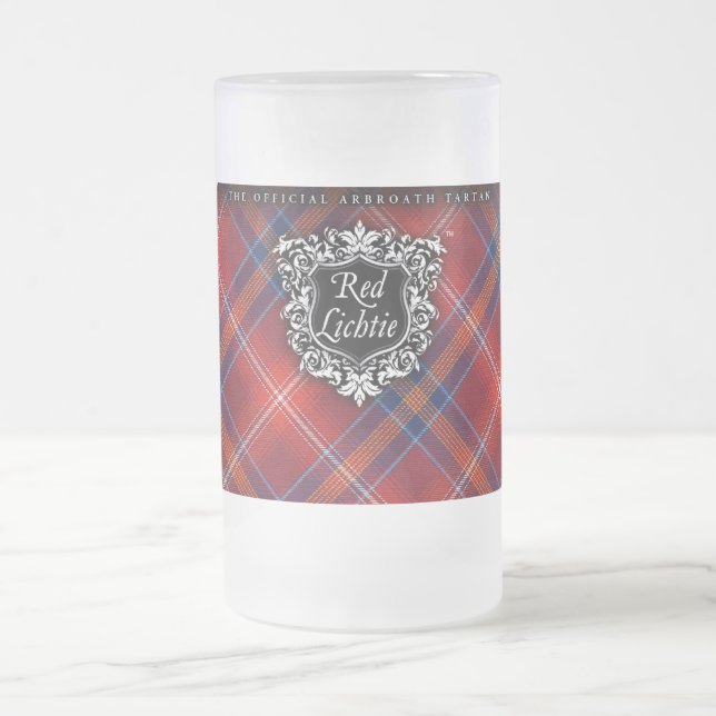 PARA ÉL taza de cristal roja de Lichtie - (Centro)