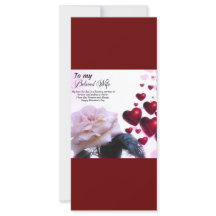 Para Esposa Querida, Feliz Día de San Valentín 