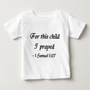 Para este niño rogué, 1 camisa del 1:27 de Samuel