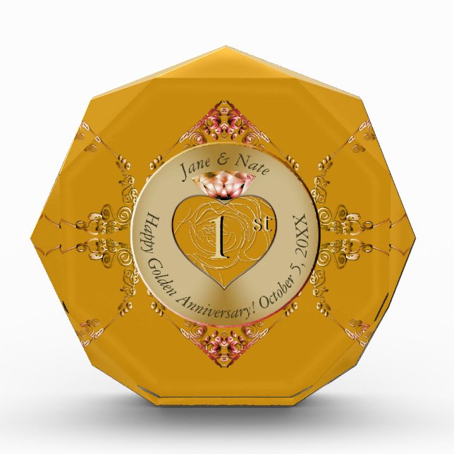 Para Fotos 1.ᵉʳ y 50.º Bloque de Fotografías de Ochre Dorado (Anverso)