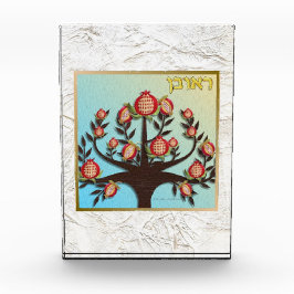 Para Fotos Bloque acrílico de 12 tribus de Israel